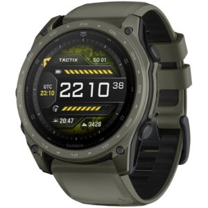 Часы Garmin Tactix 8 51mm AMOLED Sapphire CERACOTE Olive gray with Ultralight Applied Ballistics