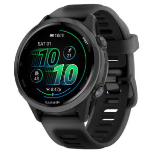 Часы Garmin Forerunner 570 — 42mm Slate Grey Aluminium with Translucent Black/Black Band