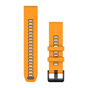 Ремешок Garmin Quickfit 22mm Spark Orange/Graphite Silicone (010-13392-01)